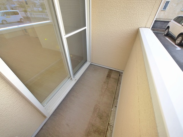 サクラガーデンⅡのバルコニー