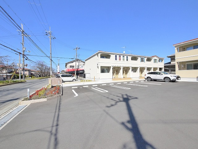 サクラガーデンⅡの駐車場