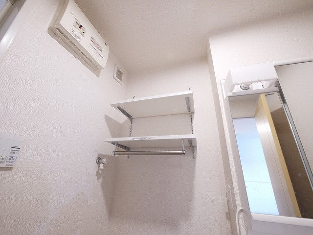 サクラガーデンⅡのキッチン|コンパクトなキッチンで掃除もラクラク