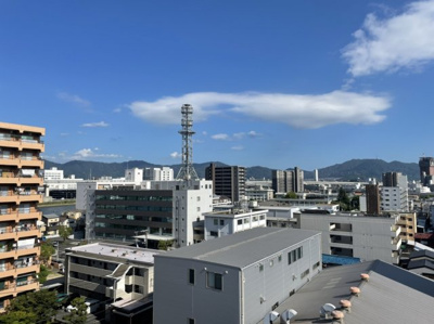 【展望】 | ヴェルディ東雲弐番館 | 南東向き高層階で眺望良好です