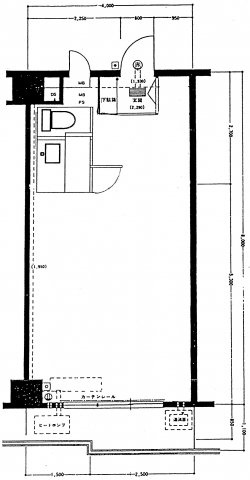 飯田橋ハイタウンの間取り
