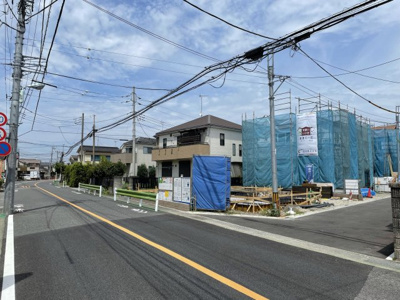 【前面道路含む現地写真】 | 仲介手数料無料　日野市日野7773新築戸建て