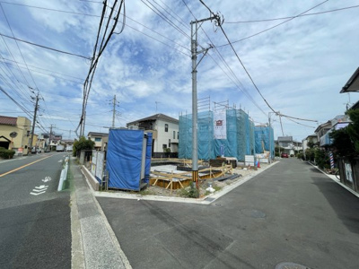 【前面道路含む現地写真】 | 仲介手数料無料　日野市日野7773新築戸建て