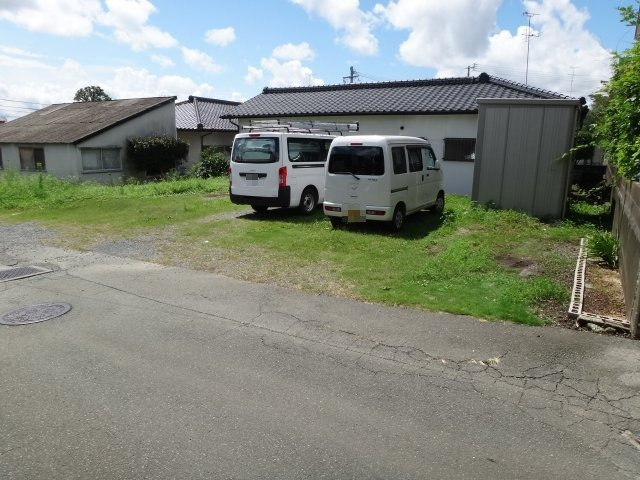 熊本市東区御領3丁目の外観|物件の外観です、現在は砂利敷き駐車場になっています