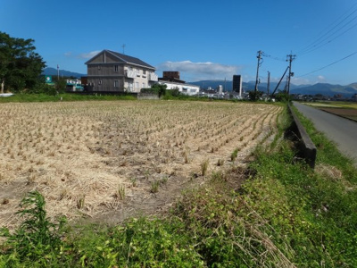 【外観】 | 大津町室土地 | 大津町室　南側から撮影１０月１０日