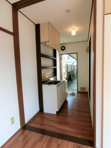 長者ハイツのキッチン