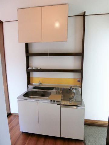 長者ハイツのキッチン