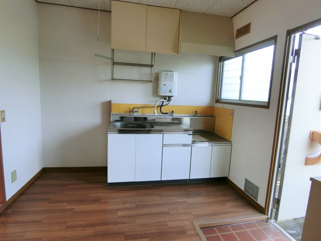 長者ハイツのキッチン