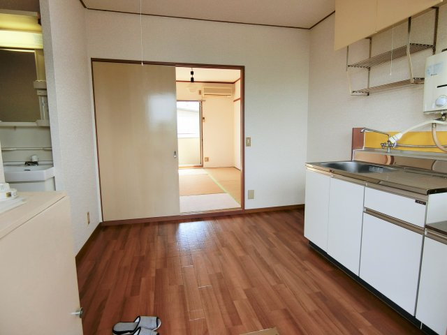 長者ハイツのキッチン
