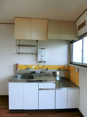 長者ハイツのキッチン