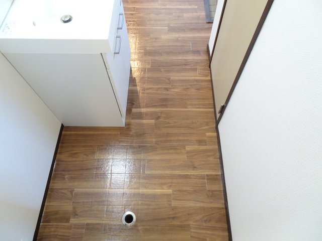 ベルメゾンの洗面所
