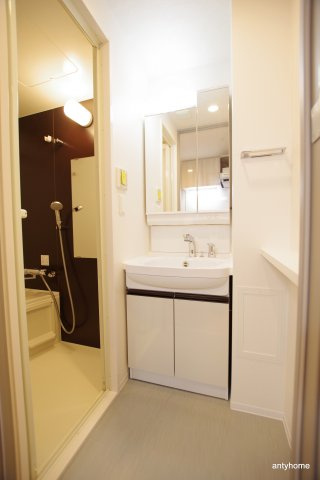 レジュールアッシュOSAKAデイフィール 仲介手数料無料の洗面所