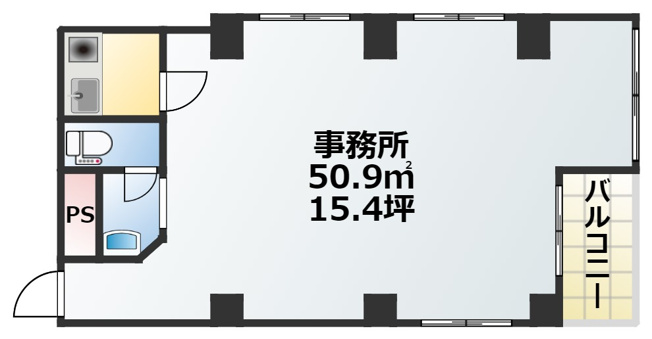 【間取り】 | ハイキャッスル梅田