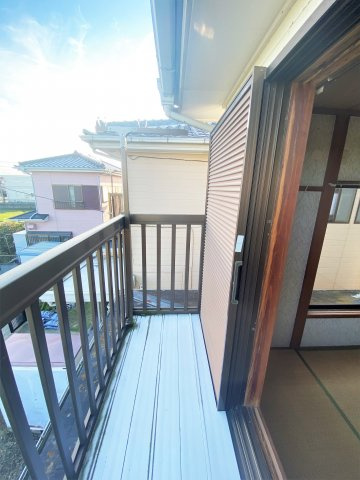 東金市求名戸建のバルコニー