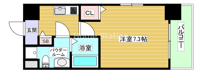 【間取り】 | ヴェッセル西九条