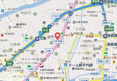 【地図】 | CITY SPIRE九条Ⅰ