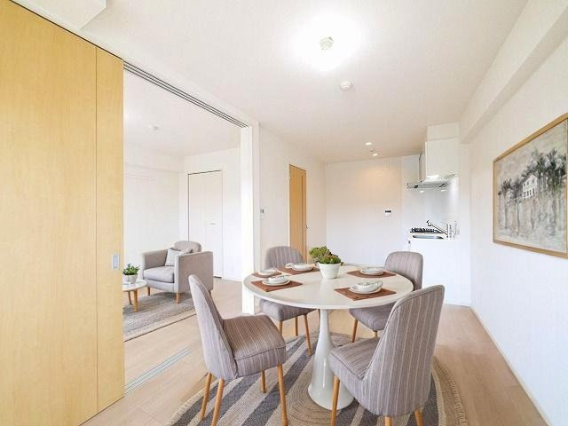 カーサレイメイの居間・リビング|使いやすい居間です