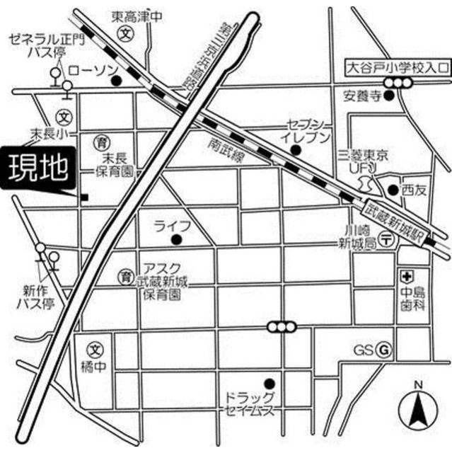 フェリチターレの地図