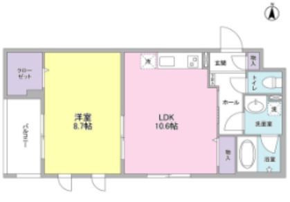 フェリチターレの間取り