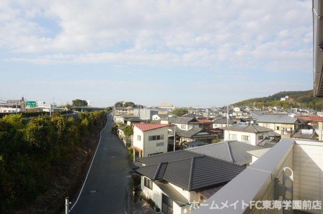 熊本市東区小山１丁目のアパートの展望