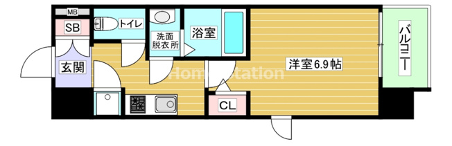 【間取り】 | ファーストレジデンス大阪ベイサイド