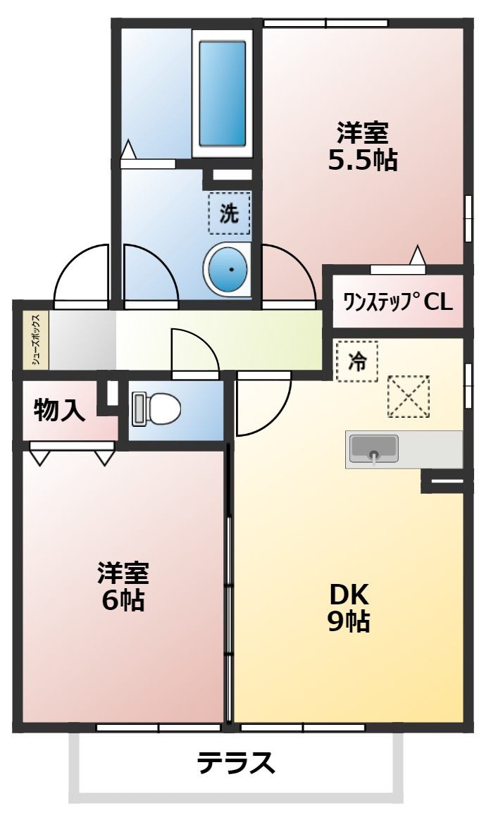 エスペランサの間取り