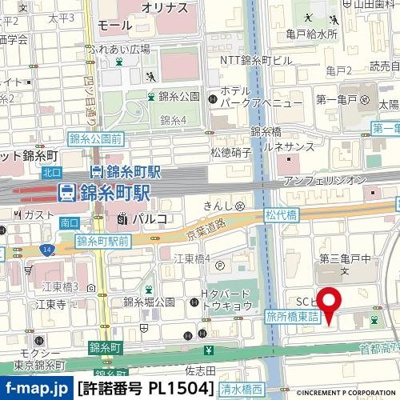 【地図】 | ルーブル錦糸町