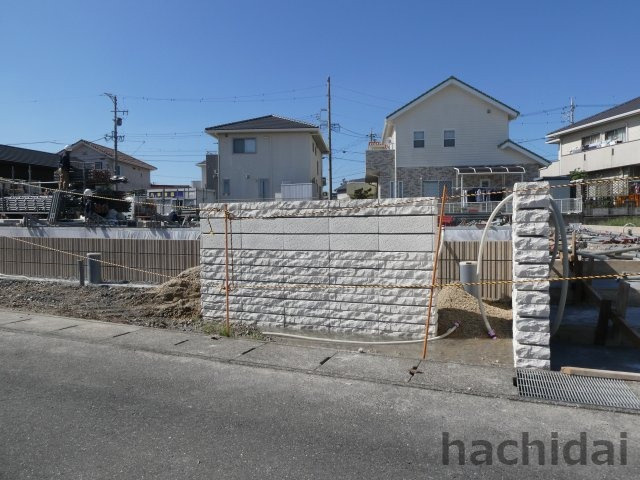フローラルコートの外観|基礎工事中。※2021年10月14日撮影
