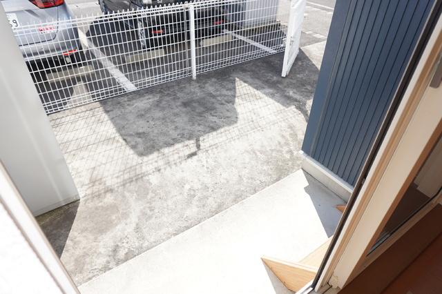 エスターテ　G棟のバルコニー