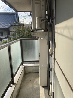 【バルコニー】 | 木川ハイツ | 木川ハイツ　２０１号室