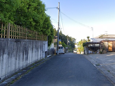 【前面道路含む現地写真】 | 山科区大宅岩屋殿　中古戸建
