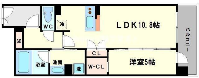 富士林プラザ15番館の間取り