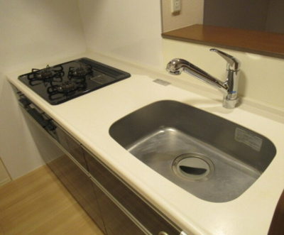 【キッチン】 | グレイスコートやまが | お料理しやすいキッチンです