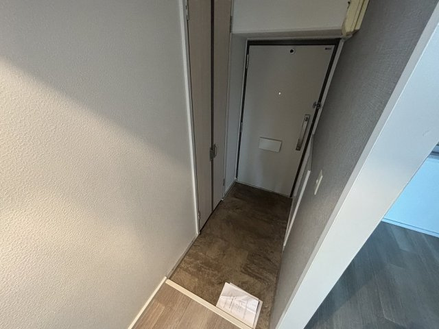 夢野ハイタウン1号棟の玄関