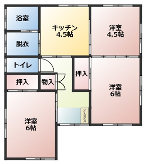 【間取り】 | みどり荘