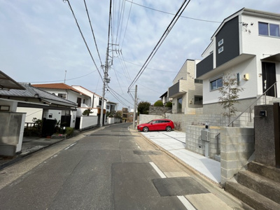 【前面道路含む現地写真】 | 千種区霞ヶ丘　2号棟★仲介手数料無料★（富士見台小学校・千種台中学校） | 3/13撮影
新築戸建の事ならマックスバリュで住まい相談へお任せください。