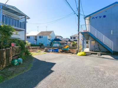 【前面道路含む現地写真】 | 立川市幸町/新築戸建 | 北側4ｍ