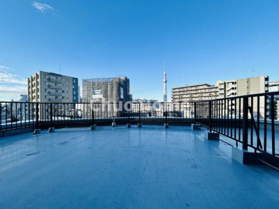 【バルコニー】 | キャッスルマンション亀戸立花 | ルーフバルコニー