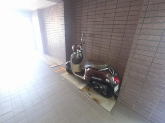 【その他共用部分】 | バイク置場です。