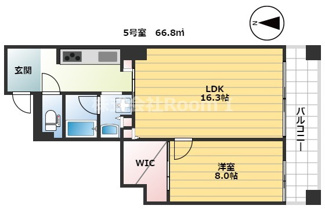 【間取り】 | ブラービ南船場