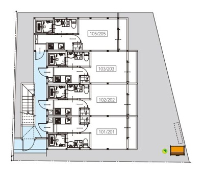 【区画図】 | シャルム赤塚