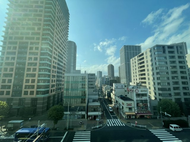 シティハウス月島駅前キャピタルコートの展望|ダイナミックパノラマウィンドウからの眺め