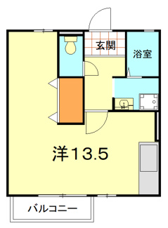 【間取り】 | ピアニーフィールドＡ