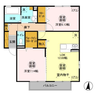 【間取り】 | ＳｉｎグリュックＣ