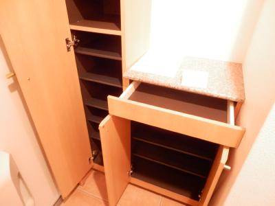 ヴィオラ・三条小川の収納|シューズＢＯＸ