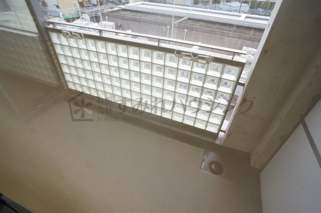 ランドマーク宝塚のバルコニー