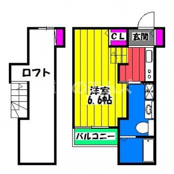 【間取り】 | ポルトボヌール | ポルトボヌールの間取り