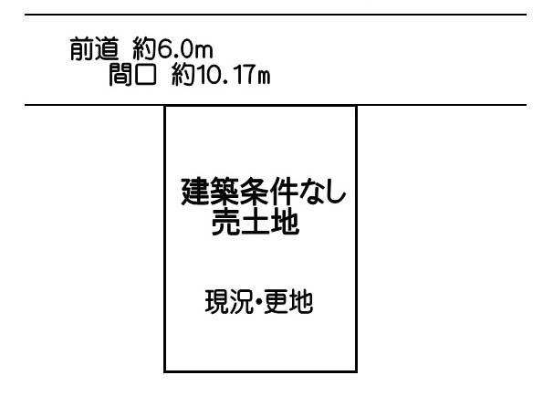 【土地図】 | 日吉町胡麻 売土地 | 現状　更地