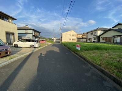 【前面道路含む現地写真】 | 日吉町胡麻 売土地 | 前道6ｍ　公道