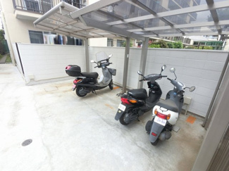 【その他共用部分】 | バイク置場です。